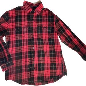 RAINFOREST long sleeve flannel large